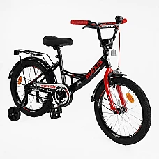 Детский двухколесный велосипед Corso MAXIS CL-18639 Черный с 