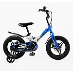 Дитячий велосипед з магнівою рамою Corso Monti MT-14920 Біло-синій