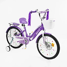 Детский двухколесный велосипед Corso Nice 20 NC-20105 Фиолето