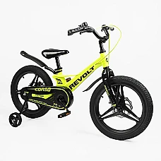 Магнієвий двоколісний велосипед Corso Revolt RV-18066 Жовтий