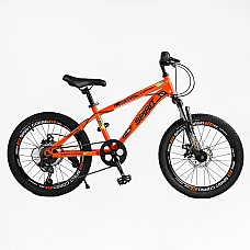 Детский спортивный велосипед Corso Spirit ST-20458 Оранжевый