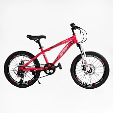 Дитячий спортивний велосипед Corso Spirit ST-20701 Рожевий