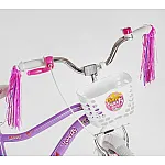 Детский двухколесный велосипед Corso Sweety SW-20714 Фиолетовый