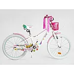 Дитячий двоколісний велосипед Corso Sweety SW-20603 Білий