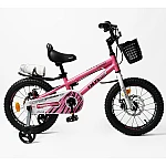 Детский двухколесный велосипед Corso Tayger 16 TG-21476 Розовый