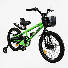 Детский двухколесный велосипед Corso Tayger 18 TG-94300 Зелен