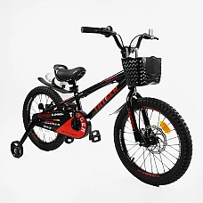Детский двухколесный велосипед Corso Tayger 18 TG-78512 Черны