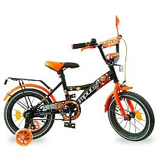 Детский двухколесный велосипед Impuls-bike Beaver 14  Оранжев
