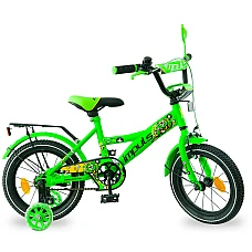 Детский двухколесный велосипед Impuls-bike Beaver 14  Зеленый