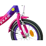 Детский двухколесный велосипед Impuls-bike Beaver Kitty 14 Малиново-фиолетовый