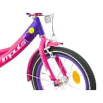 Детский двухколесный велосипед Impuls-bike Kitty 16 Малиново-фиолетовый