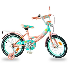 Детский двухколесный велосипед Impuls-bike Kitty 16 Карамельн