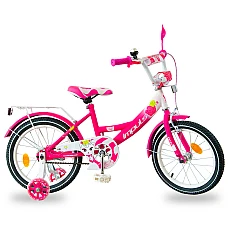 Детский двухколесный велосипед Impuls-bike Kitty 16 Малиновый
