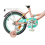 Детский двухколесный велосипед Impuls-bike Kitty 18 Карамельный
