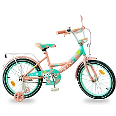 Детский двухколесный велосипед Impuls-bike Kitty 18 Карамельн