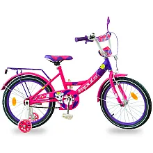 Детский двухколесный велосипед Impuls-bike Kitty 18 Малиново-