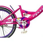 Детский двухколесный велосипед Impuls-bike Kitty 20 Малиново-фиолетовый