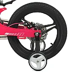 Детский двухколесный велосипед Prof1 Trike Hunter LMG16232 Малиновый