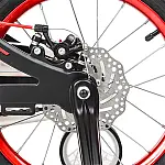 Детский двухколесный велосипед Prof1 Trike Infinity LMG16201 Черно-красный
