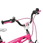 Детский двухколесный велосипед Prof1 Trike Infinity LMG18203 Малиновый