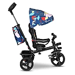 Детский трёхколёсный велосипед Lionelo Haari Blue Navy