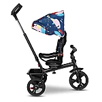 Детский трёхколёсный велосипед Lionelo Haari Blue Navy