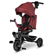 Дитячий триколісний велосипед Lionelo Kori Red Burgundy