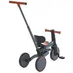 Детский трехколесный велосипед  3 в 1 EL Camino ME 1202 FOLDI Graphite