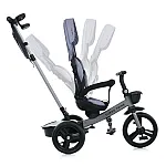 Дитячий триколісний велосипед Turbo Trike MT 1001-1 Smart Grey