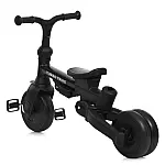 Дитячий триколісний велосипед 4 в 1 Turbo Trike MT 1036 Black