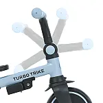 Дитячий триколісний велосипед 4 в 1 Turbo Trike MT 1036 Blue