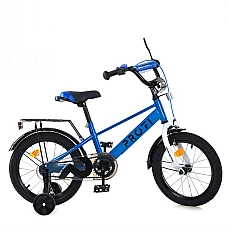 Дитячий двоколісний велосипед Prof1 Trike Brave MB 16022-1 Си