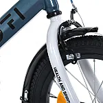Дитячий двоколісний велосипед Prof1 Trike Brave MB 16023 Хакі