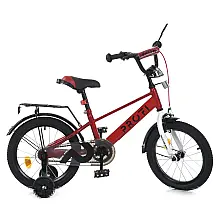 Дитячий двоколісний велосипед Prof1 Trike Brave MB 18021 Черв
