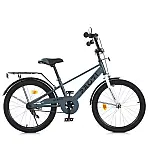 Детский двухколесный велосипед Prof1 Trike Brave MB 20023-1 Серый