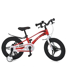 Детский двухколесный велосипед Prof1 Trike Buzz MB 1881G Крас