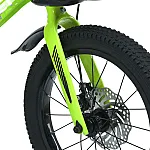 Детский двухколесный велосипед Prof1 Trike Flash MB 1683 NEON GREEN