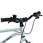 Детский двухколесный велосипед Prof1 Trike MB 16 LIGHTY SILVER