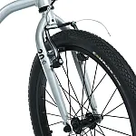 Детский двухколесный велосипед Prof1 Trike MB 20 LIGHTY SILVER