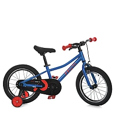 Детский двухколесный велосипед Prof1 Trike MB 1607-2 Синий