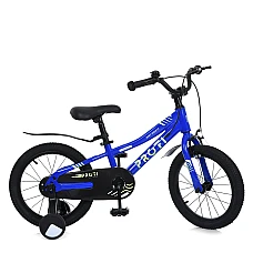 Детский двухколесный велосипед Prof1 Trike MB 1608-2 Синий