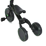 Детский беговел-велосипед 3 в 1 Prof1 MBB 1008-1 Черный с зеленым
