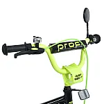 Детский двухколесный велосипед Prof1 Trike Prime MB 14015-1 Черно-салатовый
