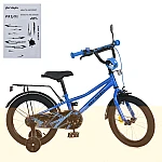 Детский двухколесный велосипед Prof1 Trike Prime MB 16012-1 Синий