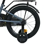 Дитячий двоколісний велосипед Prof1 Trike Prime MB 16014-1 Сірий