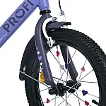 Детский двухколесный велосипед Prof1 Trike Princess MB 18043-1 Сиреневый