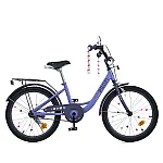 Детский двухколесный велосипед Prof1 Trike Princess MB 20043-1 Сиреневый