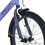 Детский двухколесный велосипед Prof1 Trike Princess MB 20043-1 Сиреневый