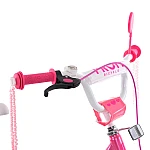 Детский двухколесный велосипед Prof1 Trike Princess MB 20041 Розовый с белым