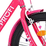 Дитячий двоколісний велосипед Prof1 Trike Princess MB 20042 Малиновий